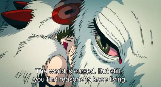 the world is cursed. but still, you find reasons to keep living.