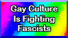 gay culture is fighting fascists