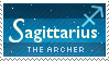 sagittarius, the archer.